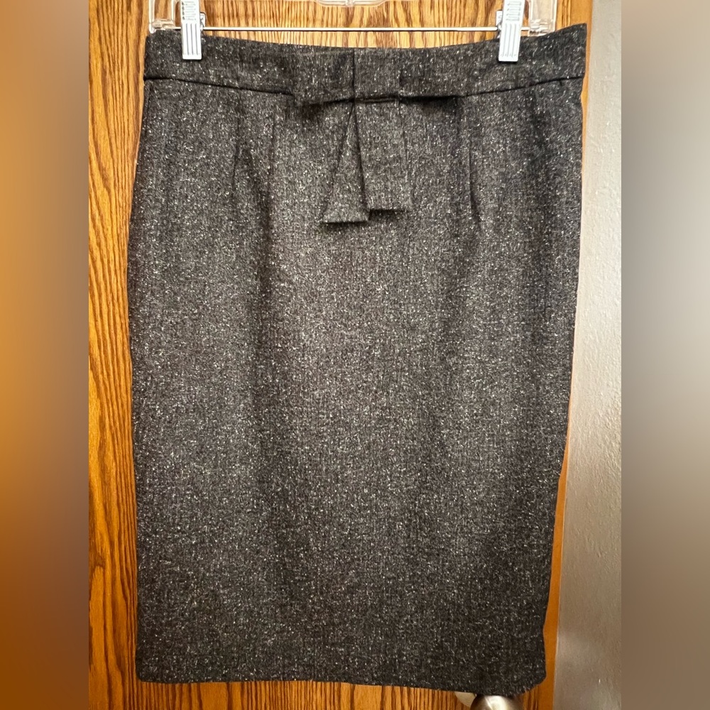Grey Pencil Skirt